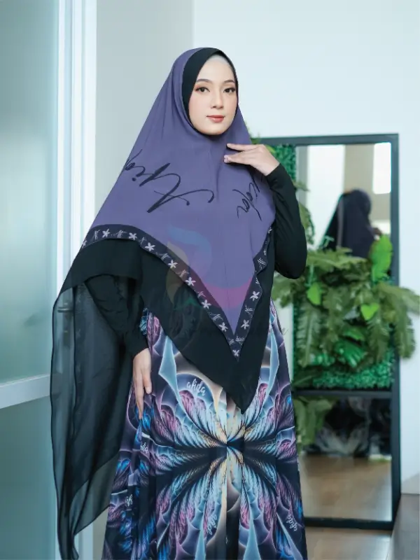 Gamis Afida Purple Series I (2)