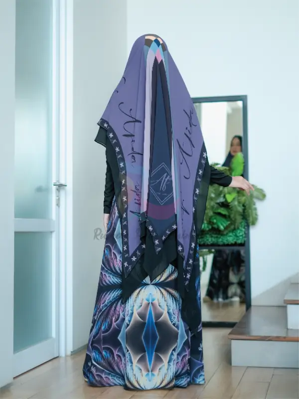 Gamis Afida Purple Series I (3)